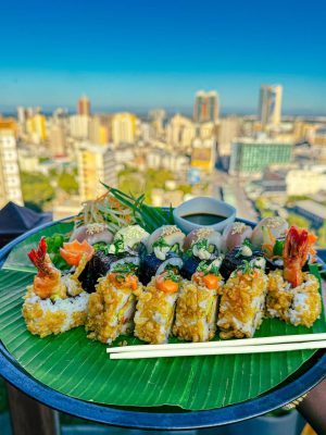 Kinaya Rooftop Restaurant Dar es Salaam - Food Platter